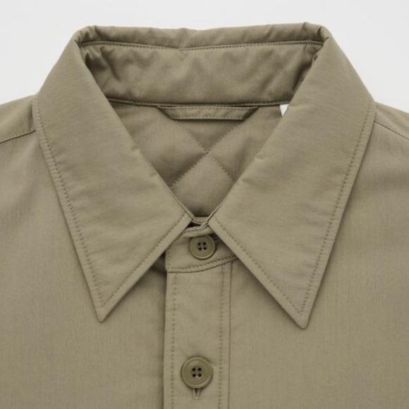 Lot Uniqlo U Padded Shirt Jacket Christophe Lemaire - Picture 10 of 15